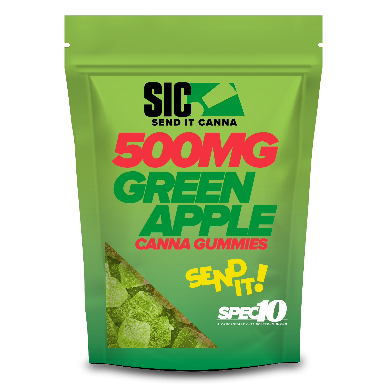 SPEC 10 GREEN APPLE 500mg | SIC